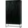 Woood Silas Hochkommode 85 x 35 x 149 schwarz