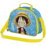 One Piece Monkey-Frühstückstasche, Blau, 25,5 x 20 cm