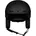 Skihelm Größe 59-61CM schwarz