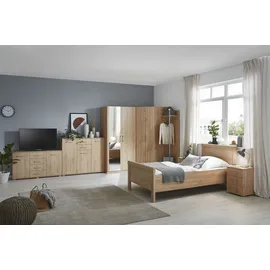 Priess Kombikommode Lindau 123 x 71 x 38 cm Braun