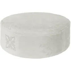 OMNANA CUSHYTM Meditationskissen Velvet 10cm MILKY MARSHMALLOW 