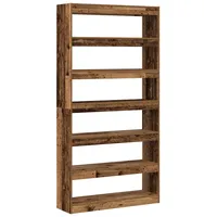 VidaXL Bücherregal Altholz Engineered Wood 100 x 30 x
