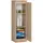Akord Hängender Schrank 30 x 30 x 99 cm Braun