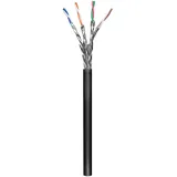 goobay CAT 6 S/FTP PiMF geschirmt, wetterfest - UV-beständig, als Verlegekabel für den Außenbereich, auf Trommel - 57195