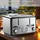 Steinborg SB-2210 XXL 4-fach Toaster 1600 Watt 2x Brötchenaufsatz