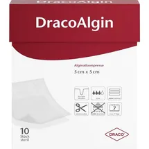 dr. ausbüttel gmbh & co. kg DracoAlgin Alginatkompresse 5x5 cm 10 st