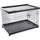 Karlie Dogkennel on Wheels Pasy 97,5 x 66,5 x 69 cm Schwarz