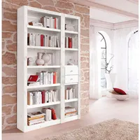 OTTO home Raumteilerregal 128 x 0 x 0 cm Weiß