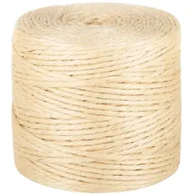 vidaXL Seil 100% Sisal 4 mm 100 m