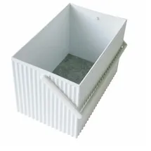 sceltevie Hachiman Aufbewahrungsbox Omnioffre M 10 L 10-tlg. weiß