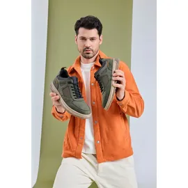 Rieker 37004 Herren Grün/Schwarz/Khaki 46
