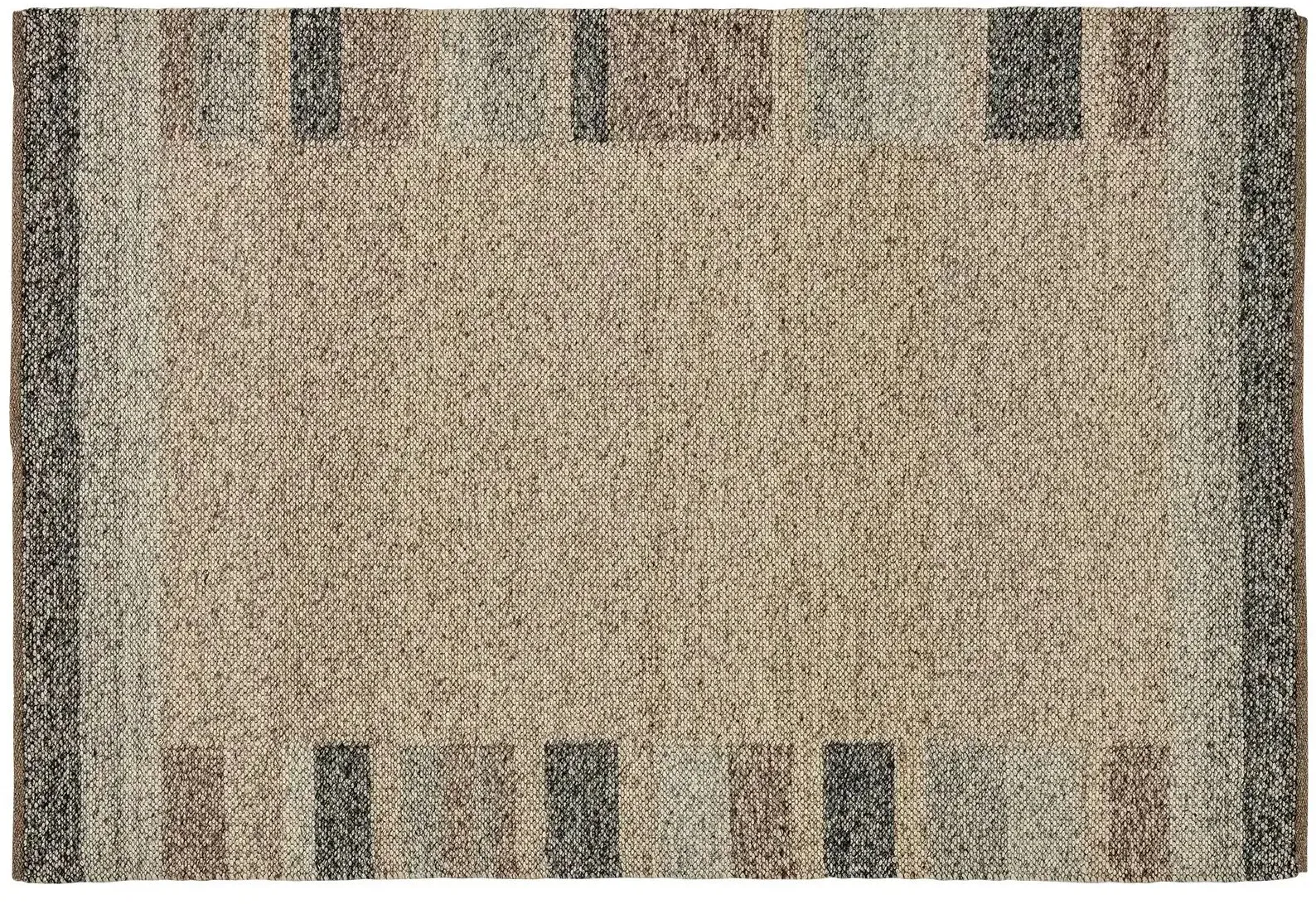 Handweb-Teppich  Pito Design , mehrfarbig , Wolle , Maße (cm): B: 160