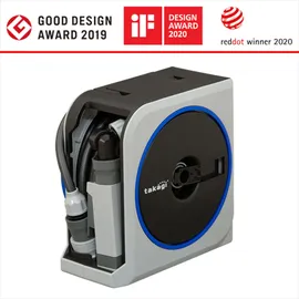 Takagi Schlauchtrommel 10 m inkl. Schlauchstück 13 mm