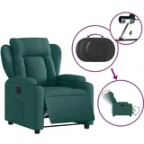 vidaXL Relaxsessel Elektrisch 149,50 x 78 x 0 cm Dunkelgrün