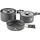 Mc Kinley Mckinley Unisex Set Mck202 Geschirr Set, Grey Dark/Black, One Size