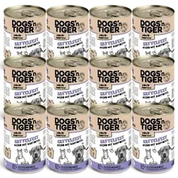 Dogs'n Tiger Sattelfest Pferd & Kartoffel 12x400 g