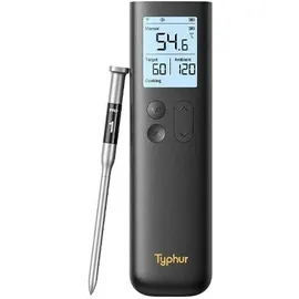 typhur Grillthermometer Größe 1 Thermometer Schwarz