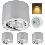 Sweet Led 4x 5W rund Aluminium