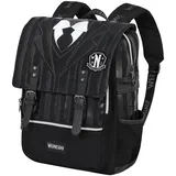 Karactermania Wednesday Uniform-Oxford Rucksack Schwarz