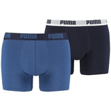 Puma Basic Boxershorts true blue XL 2er Pack