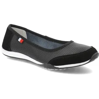 Schwarze Ballerinas Filippo Schlupfschuhe, 37