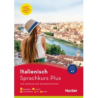Hueber Sprachkurs Plus Italienisch. Buch mit MP3-CD, Onlineübungen, App