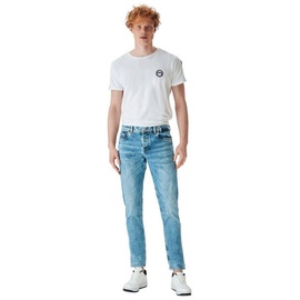 LTB Herren Jeans Servando XD Tapered Fit Stellan Wash 53623 Normaler Bund Knopfleiste W 31 L 34