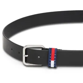 Tommy Hilfiger Herrengürtel Leder 3,5 cm schwarz 110