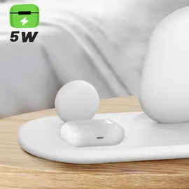 Belkin BoostCharge 3-in-1 Wireless Charger for Apple Devices weiß (WIZ001vfWH)