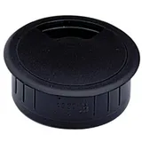 Hettich Kabeldurchlass Ø 60 mm Kunststoff Schwarz