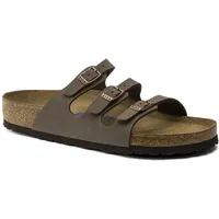 Birkenstock Florida Soft Footbed Birko-Flor - Lifestyle Schuhe - Herren Mocca 38 - Regular fit