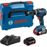 Bosch GSB 18V-55 Professional inkl. 2 x 4 Ah + L-Boxx 06019H5300