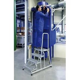 Günzburger Aluminium-Arbeitspodest 5 Stufen (51025)