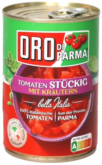 Oro di Parma Tomatenstücke Kräuter