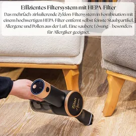 Zilan Akku Staubsauger 3in1 schwarz