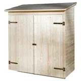 Weka Gartenschrank 361 A 1,6 x 0,85 x 1,9 m natur