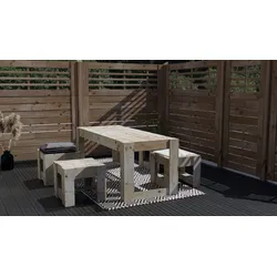 Ante Gartenmöbel-Set Fichte / Kiefer Kesseldruckimprägniert