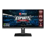 MSI Optix MAG301RF 30-Zoll-WFHD-Gaming-Monitor — Rapid IPS 2560 x 1080, 200 Hz/1 ms, G-SYNC-kompatibel, HDR-fähig, HDMI 2.0b, DP 1,2a, schwarz