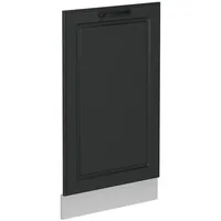 Vicco Geschirrspülblende R-Line, Anthrazit Landhaus, 45 cm ohne Arbeitsplatte