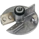 Saro Ice Crusher Scheibe für SANTOS 2N - Silber