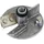 Saro Ice Crusher Scheibe für SANTOS 2N - Silber