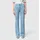 MAC Wide Leg Jeans in Bleached mit Bügelfalte-D42 / L32