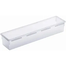 Rotho Aufbewahrungsbox Basic 8 x 30 cm Kunststoff Transparent M (Medium)