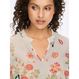 Heine Druckbluse beige 34