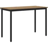vidaXL Esstisch 80 x 80 x 75 cm braun