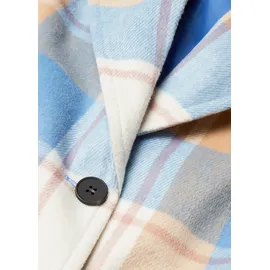 bonprix Oversize-Mantel n Wolloptik, blau, Gr.40, Oversize-Mantel in Wolloptik mit Reverskragen