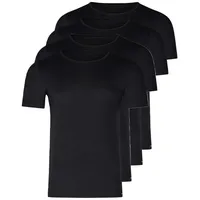 Skiny Unterhemd / Shirt Kurzarm Basis in Schwarz | Gr.: M