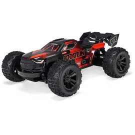 Arrma 1/16 Mini KRATON 3S DSC 4X4 RTR – Brushless Speed Monster Truck – 80+ km/h High-Speed Basher – Schwarz/Rot