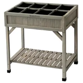 Veg Trug Kräuterhochbeet 78 x 58 x 80 cm grau