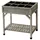 Veg Trug Kräuterhochbeet 78 x 58 x 80 cm grau